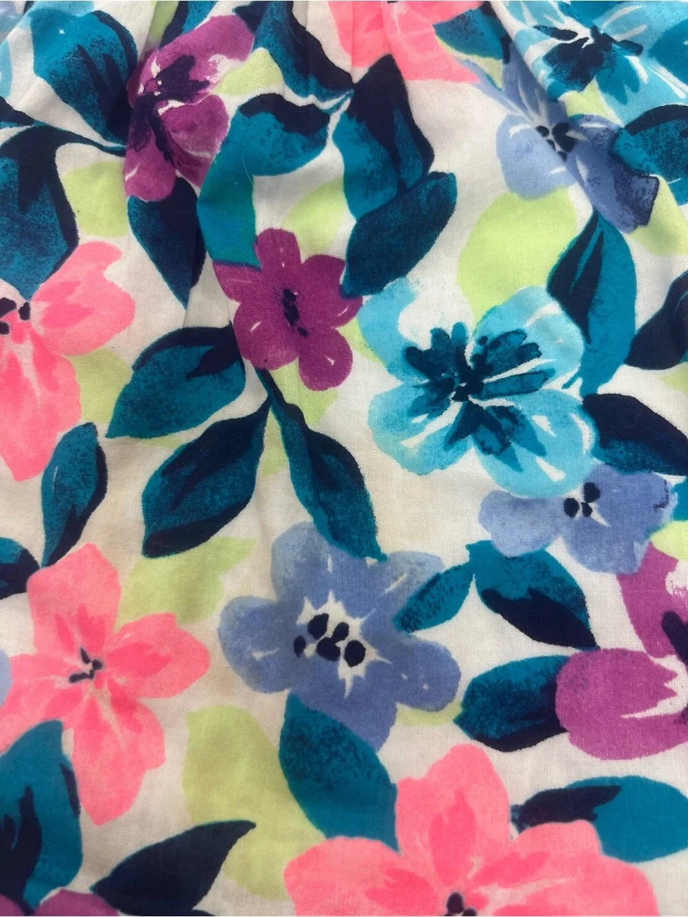 Gymboree Baby Girl Multicolor Floral Sleeveless Dress 18-24 Months